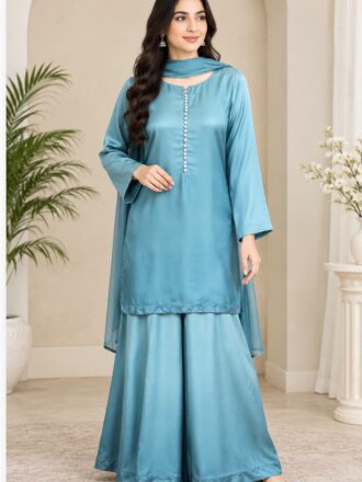 Grace in Every Stitch – Premium Silk 3-Piece Ethnic Suit