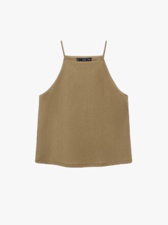 Lyocell wrap top